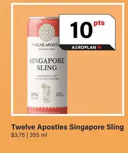 LCBO Twelve Apostles Singapore Sling offer
