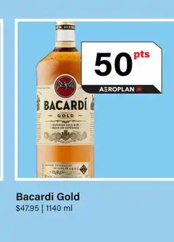 LCBO Bacardi Gold offer