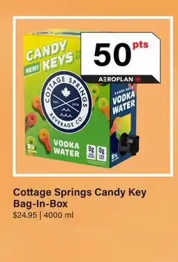 LCBO Cottage Springs Candy Key Bag-In-Box offer