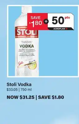LCBO Stoli Vodka offer