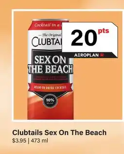 LCBO Clubtails Sex On The Beach offer