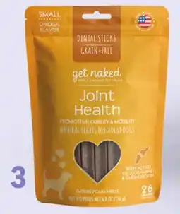 Petvalu Get Naked Joint Health Small Dog Treats offer