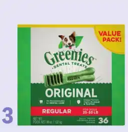 Petvalu Greenies Original Regular Dental Dog Treats offer