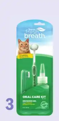 Petvalu Tropiclean Oral Care Kit offer