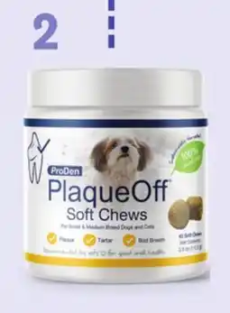 Petvalu ProDen PlaqueOﬀ Soft Chews offer