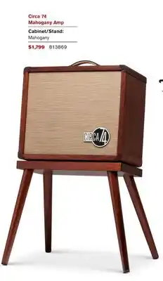 Long & McQuade TAYLOR CIRCA 74 MAHOGANY AMP offer