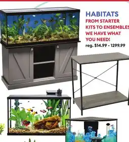 Petsmart HABITATS offer