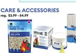 Petsmart CARE & ACCESSORIES offer