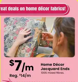 Fabricland Home Décor Jacquard Ends offer