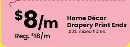 Fabricland Home Décor Drapery Print Ends offer
