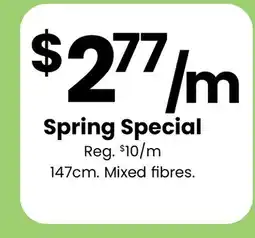 Fabricland Spring Special offer