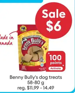 Petsmart Sale $6 Benny Bully's dog treats offer