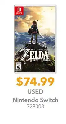 GameStop Zelda offer
