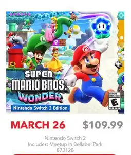 GameStop Super Mario offer