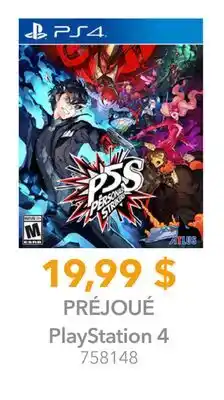 GameStop PERSONAL STRIKED PlayStation 4 offer