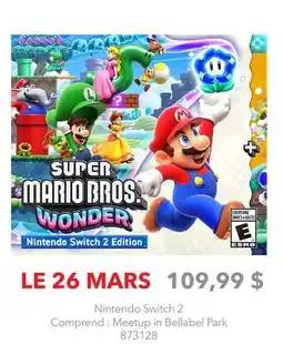 GameStop Nintendo Switch 2 Comprend : Meetup in Bellabel Park offer