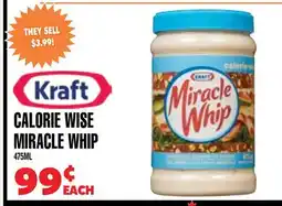 Len's Mill Stores CALORIE WISE MIRACLE WHIP offer