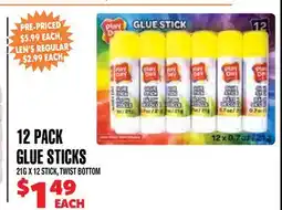 Len's Mill Stores 12 PACK GLUE STICKS offer