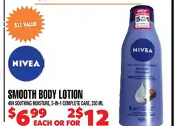 Len's Mill Stores NIVEA SMOOTH BODY LOTION offer