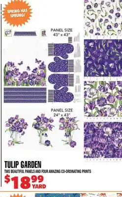 Len's Mill Stores TULIP GARDEN offer