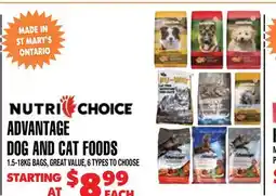 Len's Mill Stores ADVANTAGE DOG AND CAT FOODS offer