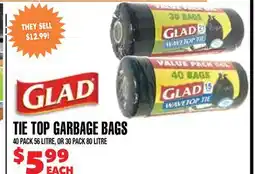 Len's Mill Stores TIE TOP GARBAGE BAGS offer