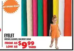 Len's Mill Stores EYELET DRESSES, BLOUSES, CHILDREN'S WEAR offer