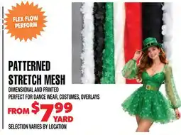 Len's Mill Stores PATTERNED STRETCH MESH offer