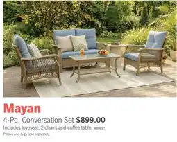 The Brick Mayan 4-Pc. Conversation Set offer