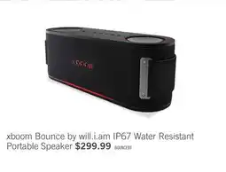 The Brick LG xboom Bounce by will.i.am IP67 Water Resistant Bluetooth Portable Speaker (BOUNCE.ACANLBK) offer