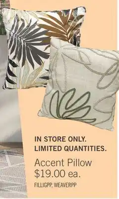 The Brick Accent Pillow offer