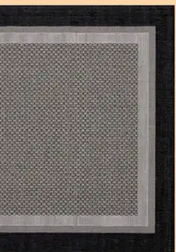 The Brick Milo 5'3 x 7'7 Flatweave Monochromatic Outdoor Rug – Grey offer