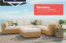 The Brick Scott Living Barcelona 4-Piece Patio Set offer