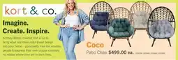 The Brick Kort & Co Patio Chair offer