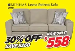 Surplus Furniture Leena Retreat Sand Sofa offer