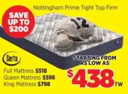 Surplus Furniture Nottingham Prime Tight Top Firm Mattress offer
