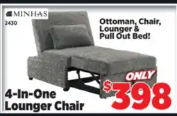Surplus Furniture 4-In-1 Lounger Chair offer