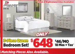 Surplus Furniture Aurora Oak 3-Piece Queen Bedroom Set offer