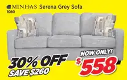 Surplus Furniture Serena Grey Sofa offer