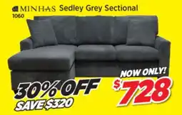 Surplus Furniture Sedley Grey Sectional offer