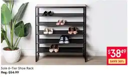 Kitchen Stuff Plus Sole 6-Tier Shoe Rack offer