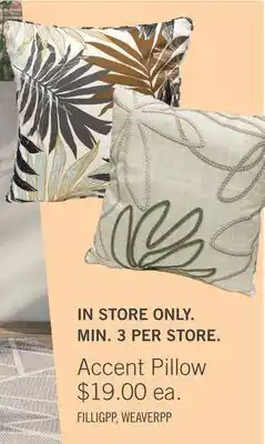 The Brick Accent Pillow offer