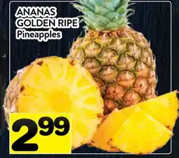 Supermarché PA ANANAS GOLDEN RIPE | Pineapples offer