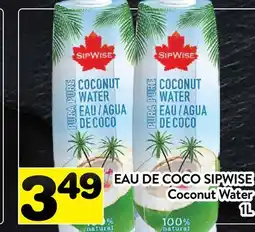 Supermarché PA EAU DE COCO SIPWISE | Coconut Water offer