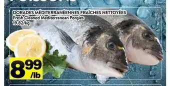 Supermarché PA DORADES MÉDITERRANÉENNES FRAÎCHES NETTOYÉES | Fresh Cleaned Mediterranean Porgies offer