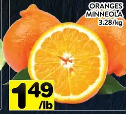 Supermarché PA ORANGES MINNEOLA offer