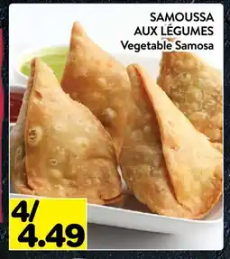 Supermarché PA SAMOUSSA AUX LÉGUMES | Vegetable Samosa offer