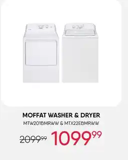 Meubles RD Washer & Dryer offer