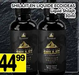 Supermarché PA SHILAJIT EN LIQUIDE ECOIDEAS | Liquid Shilajit offer