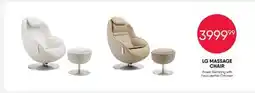 Meubles RD Massage Chairs offer